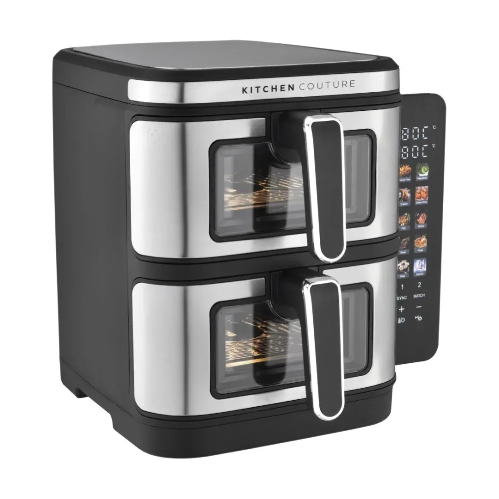 Kitchen Couture Dual Drawer Vertex Air Fryer 11L 1