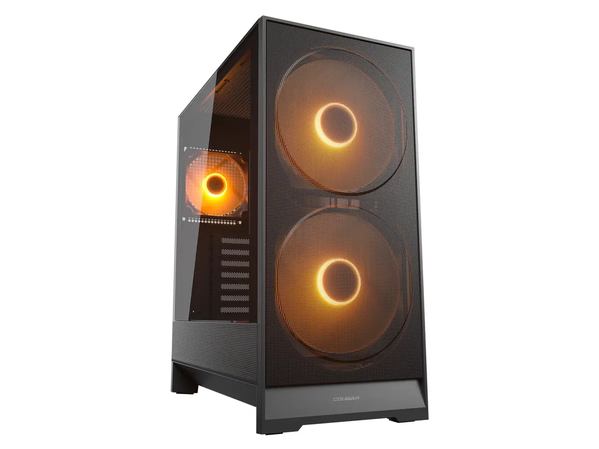 Cougar Airface 180 Atx Mid-Tower Case - Black 1