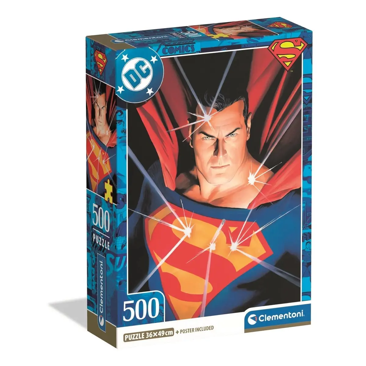 Clementoni Puzzle Superman Poster Included 500-Pieces 1