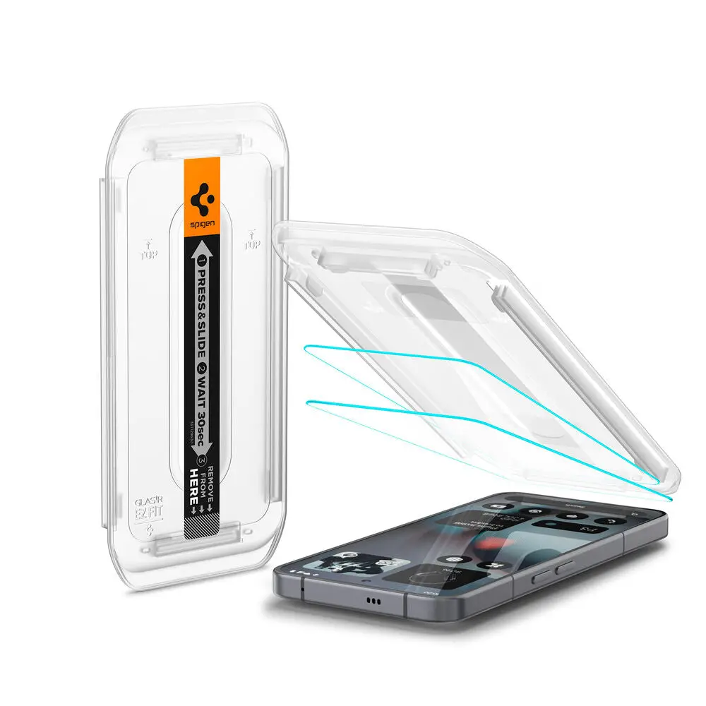 Spigen Nothing Nothing Phone (3) Glas.Tr Ez Fit 2Pcs Glass Screen Protector - Clear 2