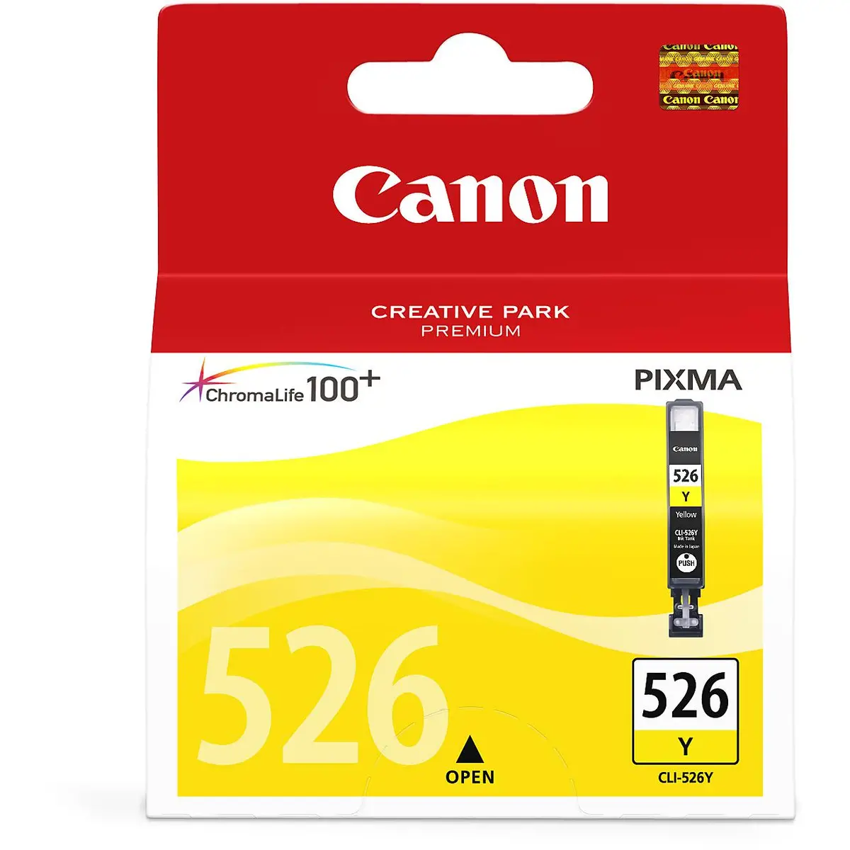 Canon Pixma Cli526 Standard Capacity Ink Cartridge (Yellow) 1