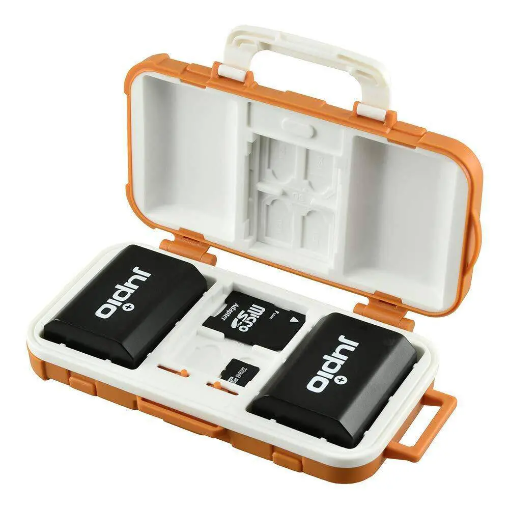 Jupio Hard Case For 2 Batteries And 14 Memory Cards Holder 1
