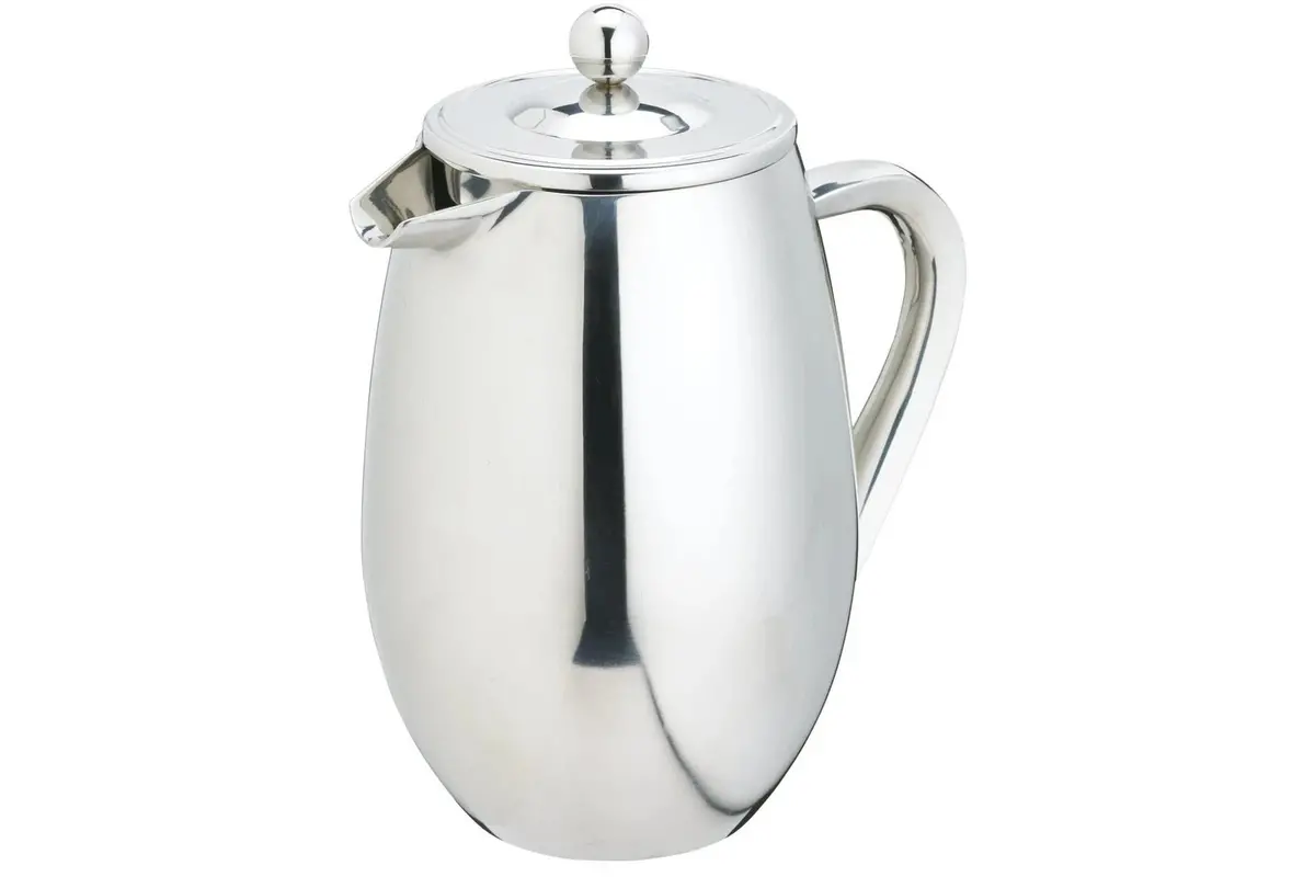 La Cafetiere Stainless Steel Double Walled Cafetiere French Press (8 Cup/1.0L) 1