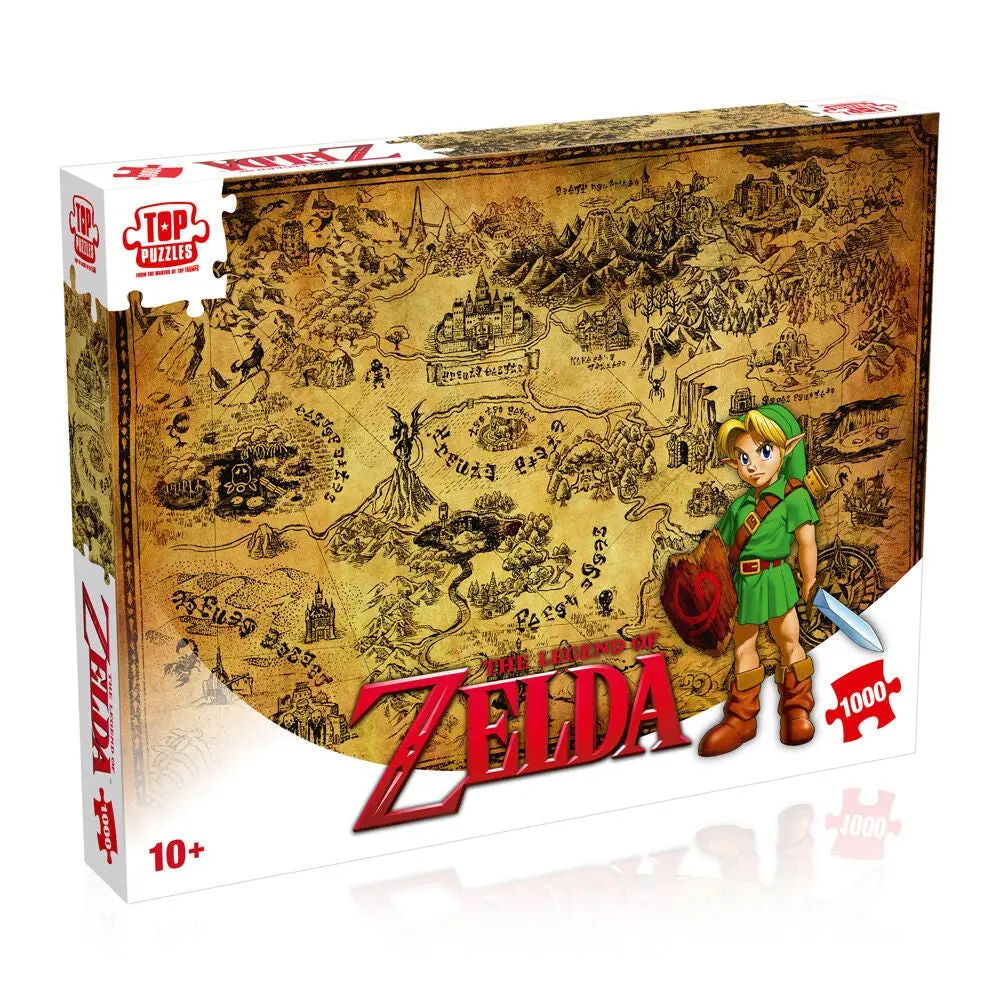 Winning Moves Puzzle 1000 Piece: Zelda 'Hyrule' Puzzle 1000 Piece 1