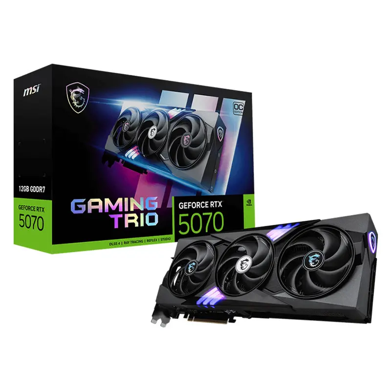 Msi Geforce Rtx 5070 12G Gaming Trio Oc Graphics Card (Geforce Rtx 5070 12G Gaming Trio Oc) 1