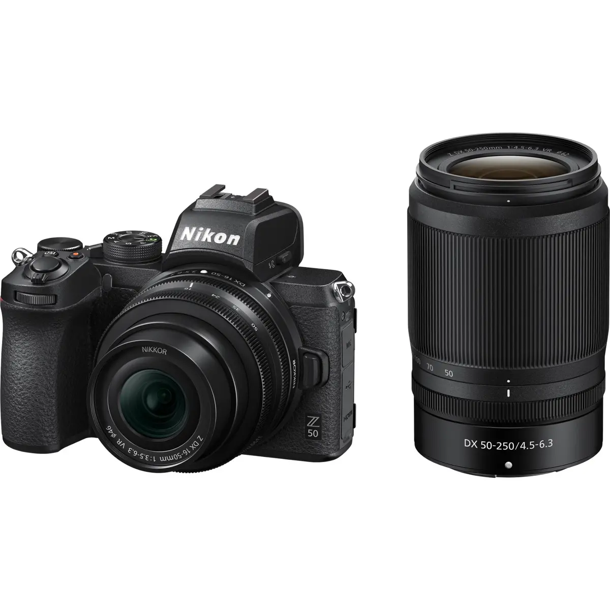 Nikon Z 50 Mirrorless Camera With Nikkor Z 16-50Mm/50-250Mm Twin Lens Kit 1