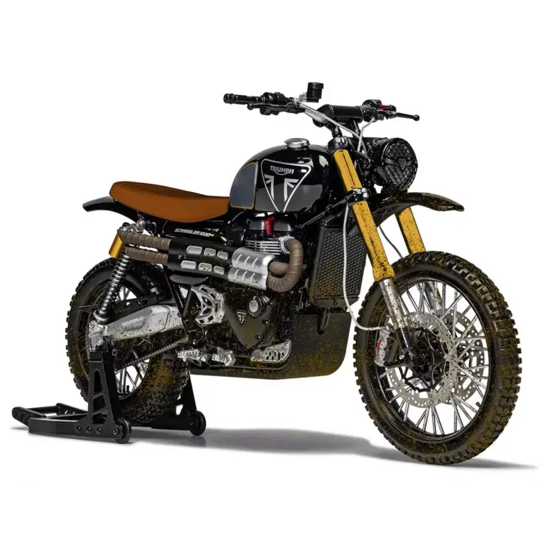 Takom 1/12 Triumph Scrambler 1200Xe - No Time To Die [Norway] 1
