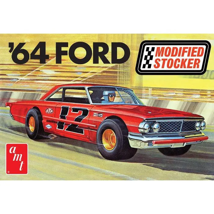 Amt 1/25 1964 Ford Galaxie Modified Stocker Plastic Model Kit 1