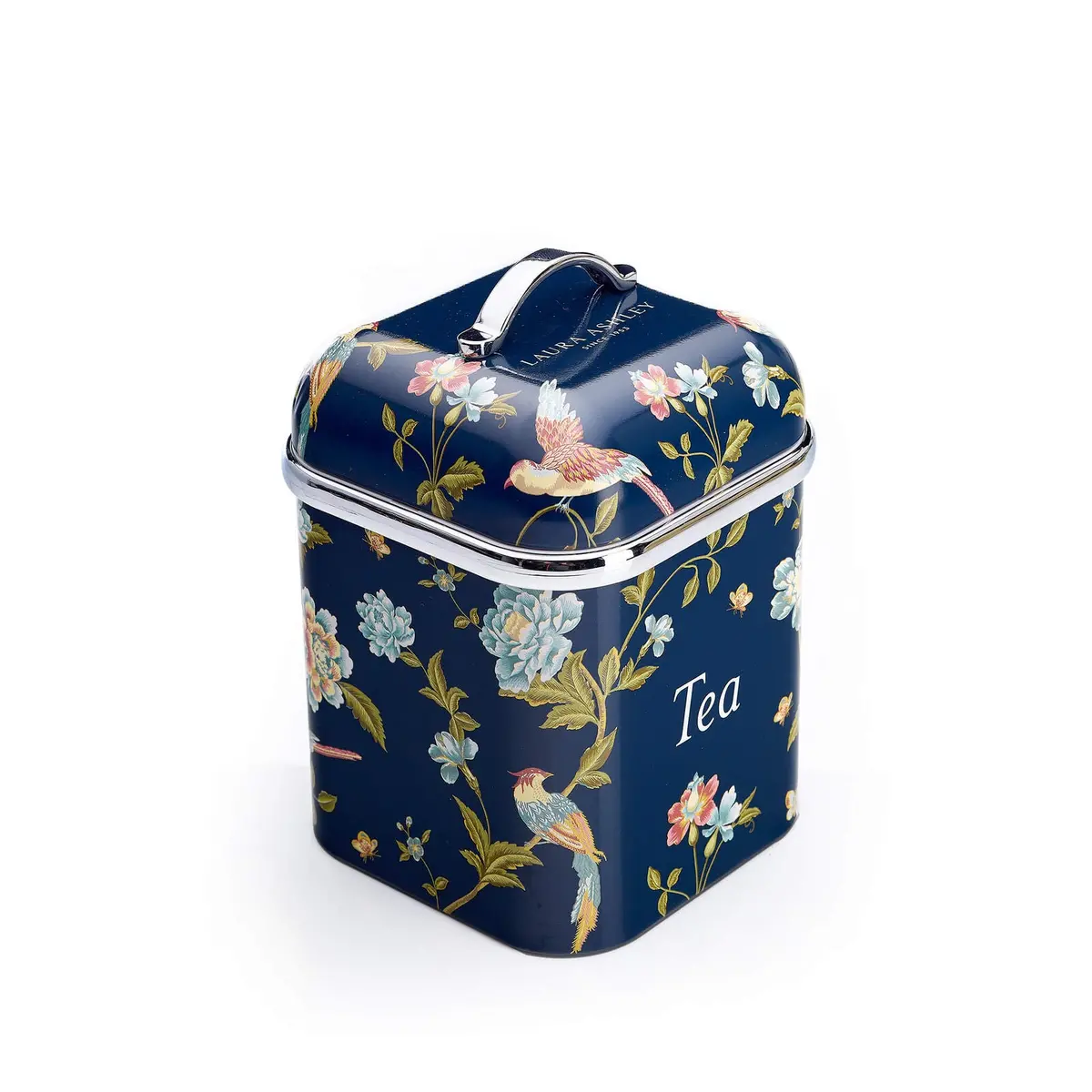 Laura Ashley Elveden Canister Set Of 3 Navy Blue 2