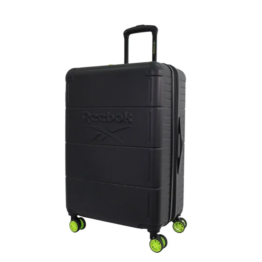 Reebok Wanderer Medium 90L Hard Shell Case Suitcase Travel Luggage (Black) 1