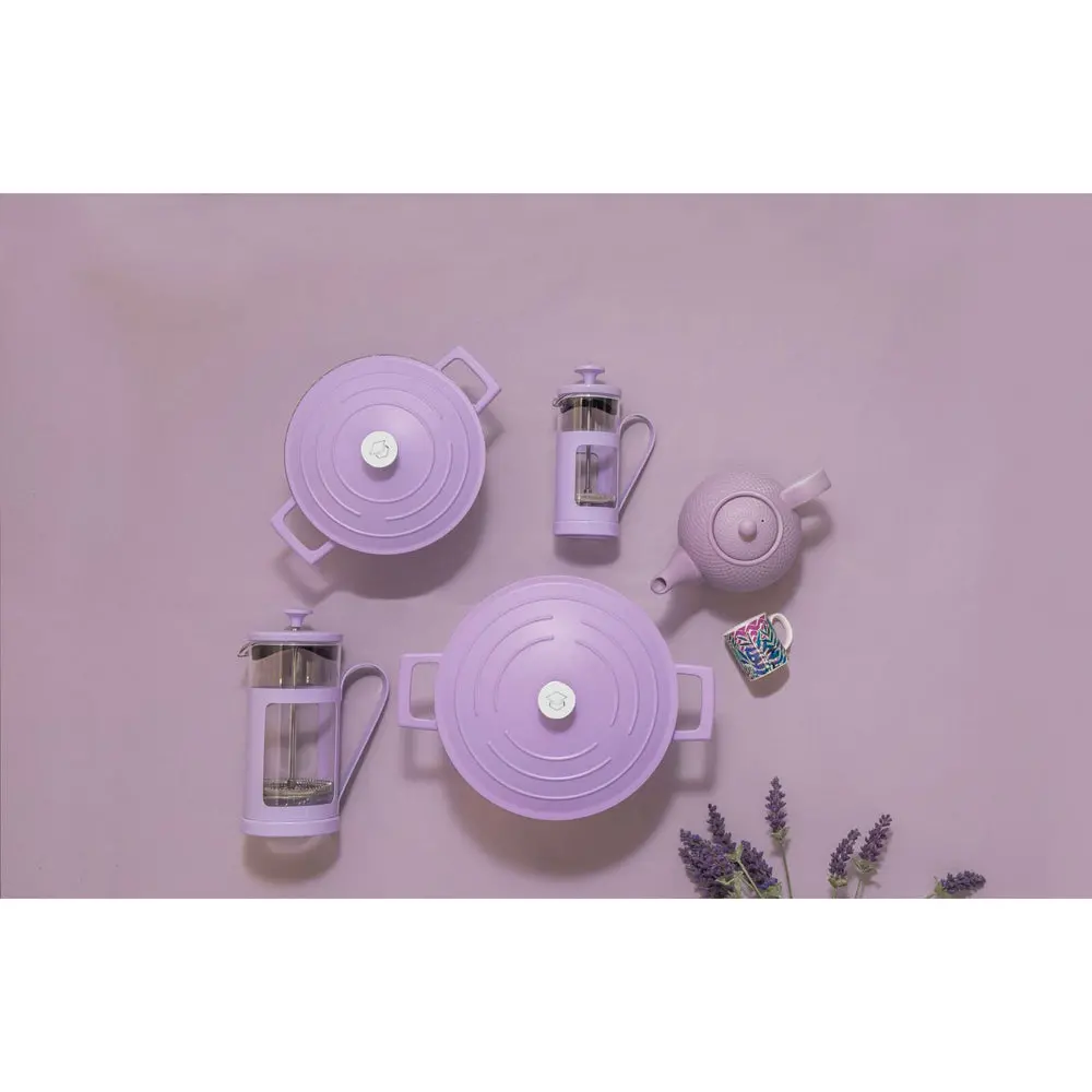 La Cafetiere Monaco 3-Cup 350Ml Ss/Glass French Press (Lavender) 2