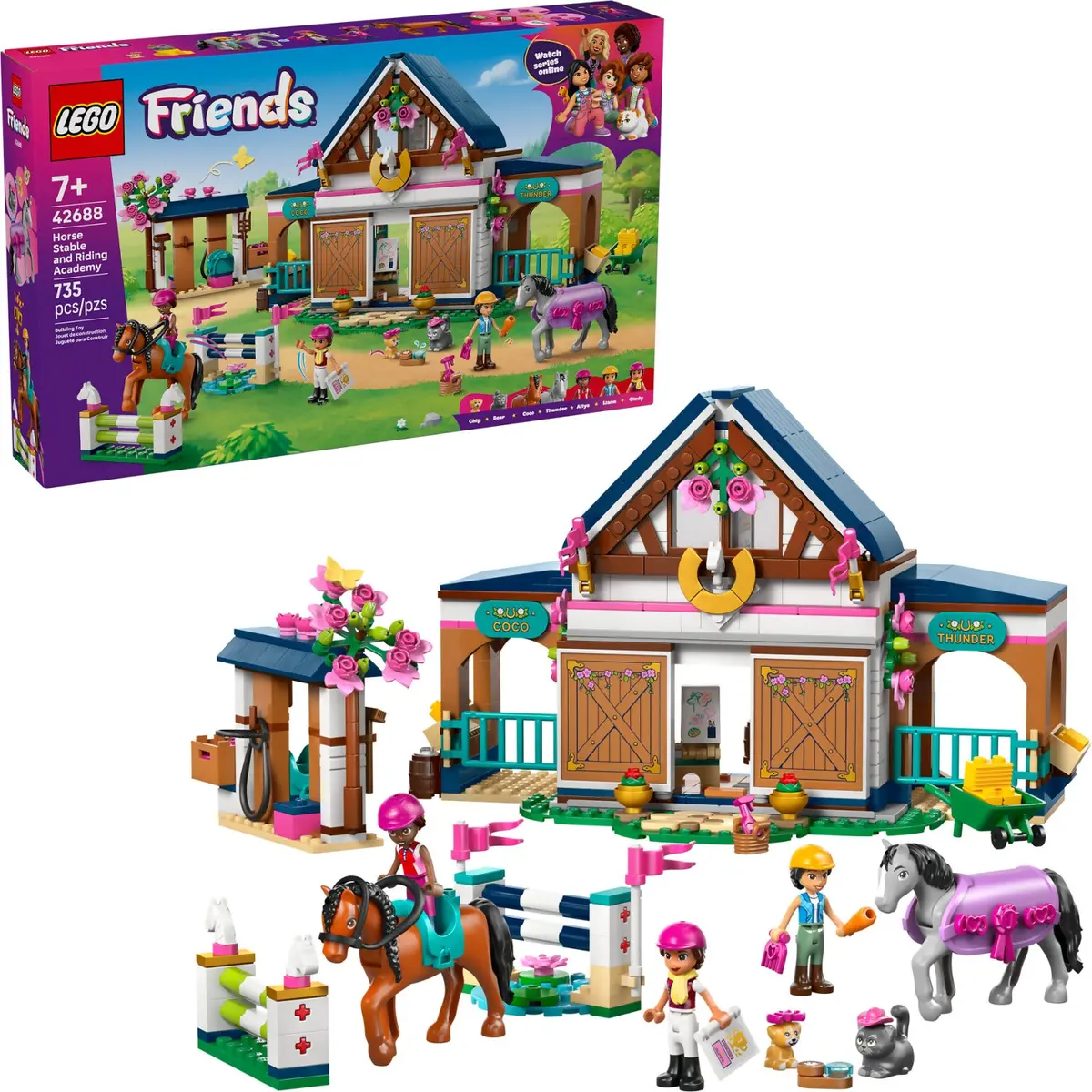 Lego 42688 Horse Stable And Riding Academy - Friends 1