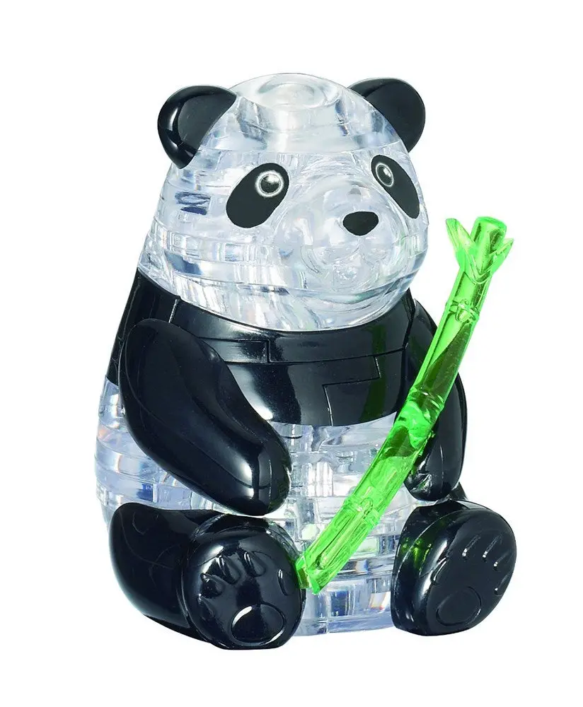 Bepuzzled 3D Crystal Puzzle: Panda 1