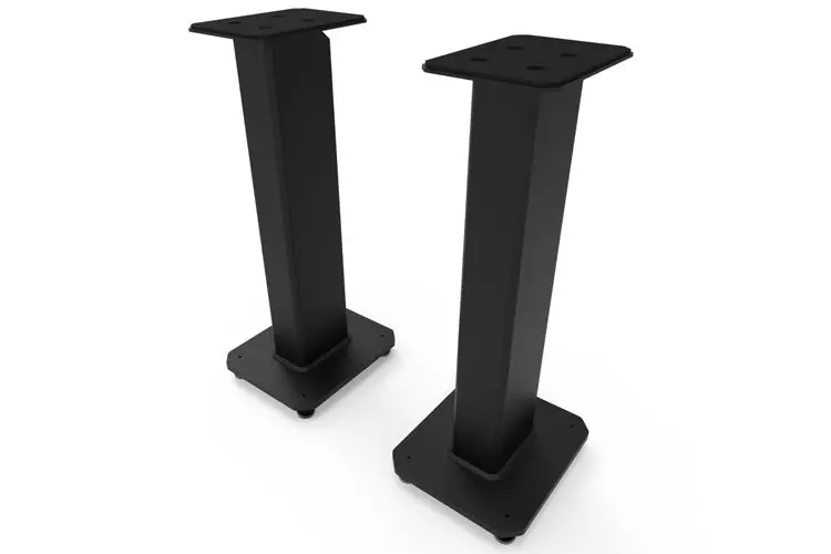 Kanto Sx26 26" Fillable Speaker Stands With Isolation Feet - Pair (Black) 1