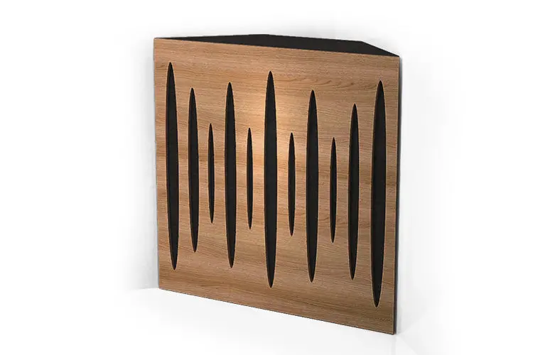 Elite Sound Acoustics Panel 150Mm Bass Trap Absorption Foam Pulsar Oak 1