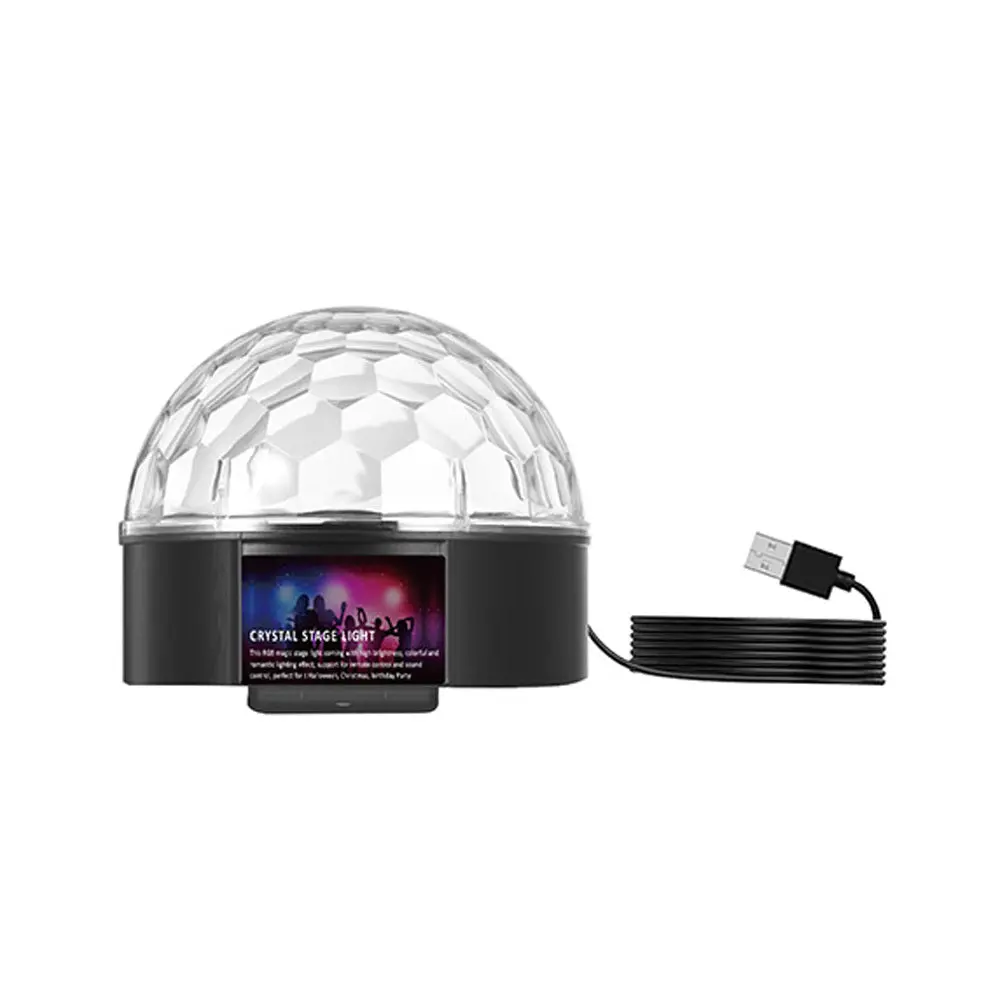 Sansai Usb Powered Portable Led Crystal Party Stage Light 2