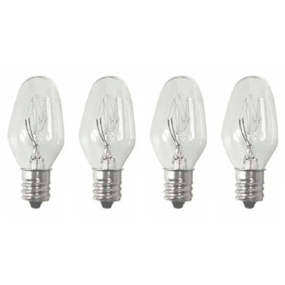Sansai Light Bulb 4Pk 7W/240V E14 Replacement (Warm) 1