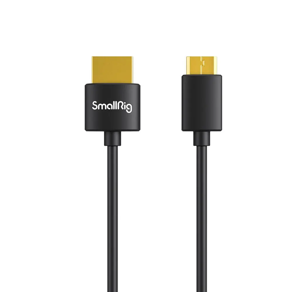 Smallrig Ultra Slim 4K Hdmi Cable (C To A) 55Cm 3041 1