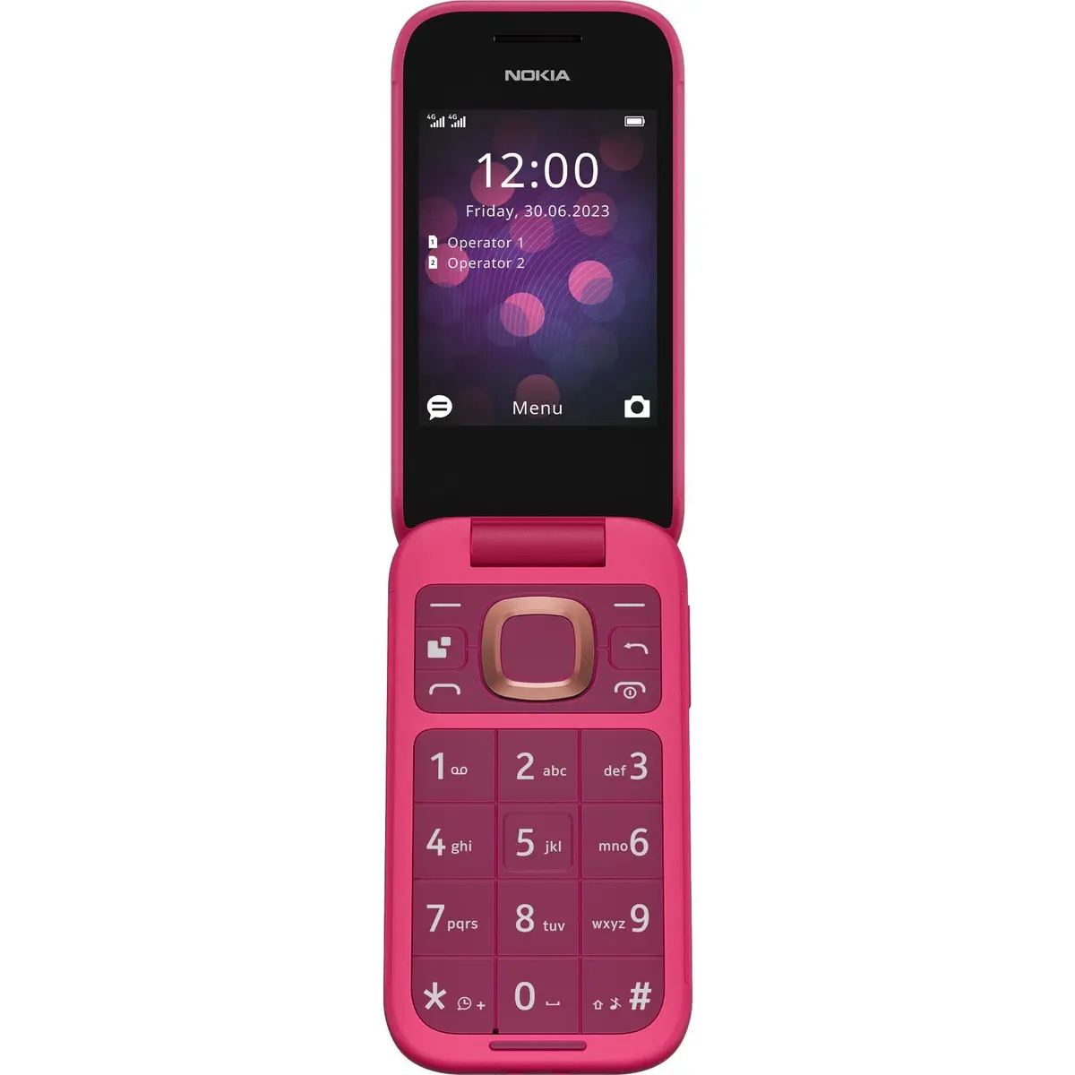 Nokia 2660 Flip 4G 128Mb (Pop Pink) 1