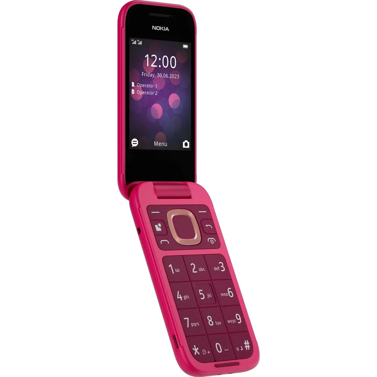 Nokia 2660 Flip 4G 128Mb (Pop Pink) 2