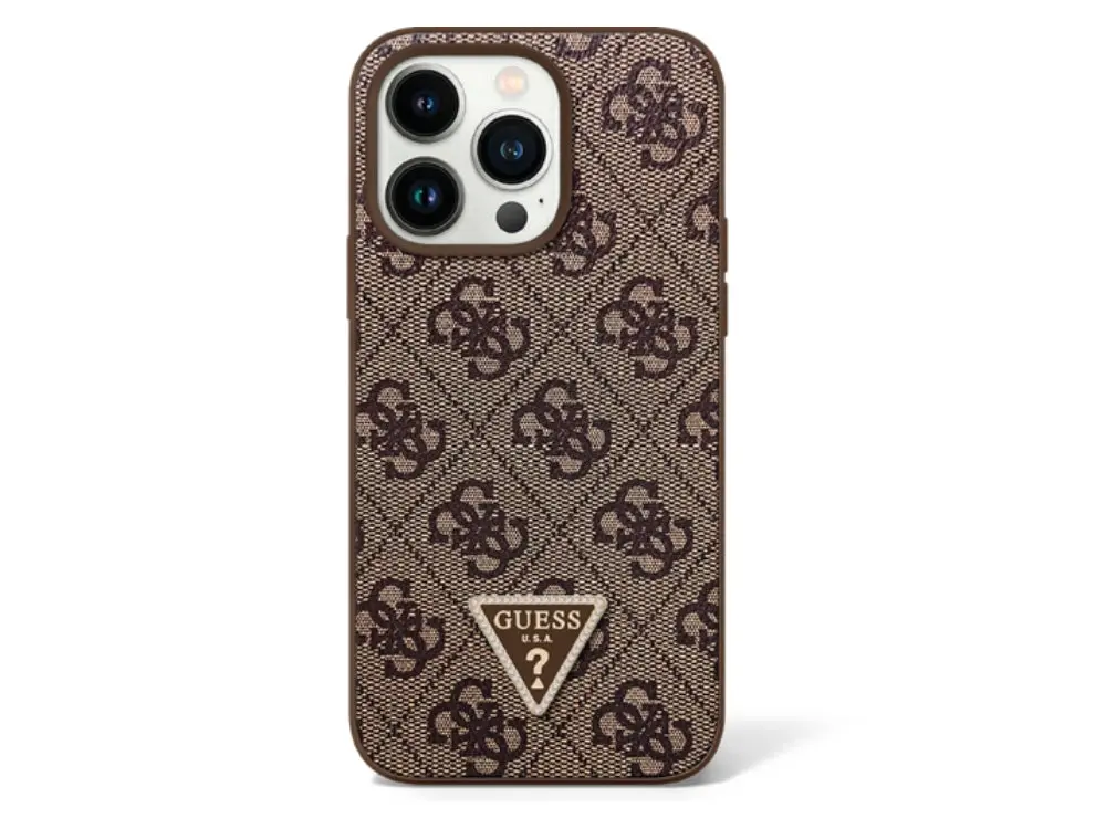 Guess 4G Diamond Edition Phone Case - Iphone 16 (Brown) 2