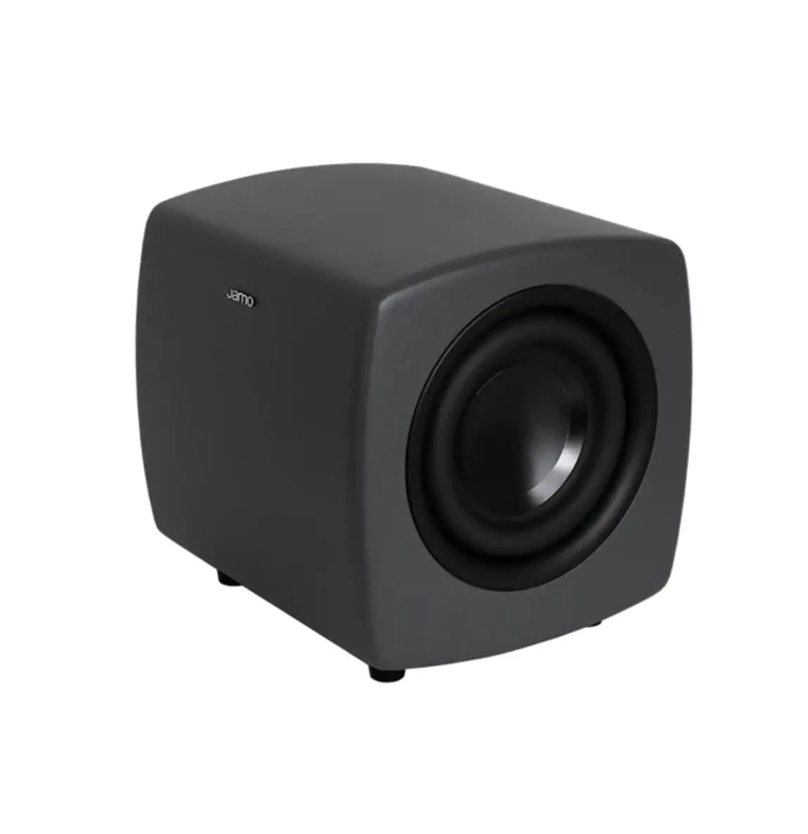 Jamo Cube Compact Powered Subwoofer (Matte Grey) 1