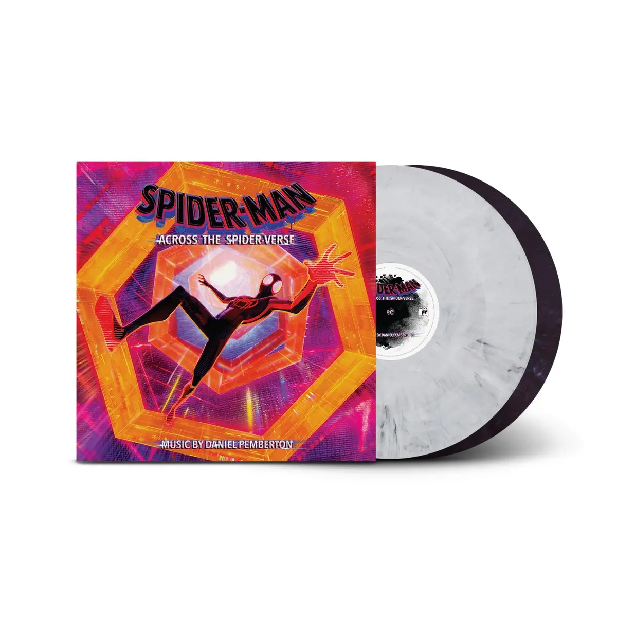 Across The Spider-Verse (Original Score) (White / Dark Purple Marbled Vinyl) 1