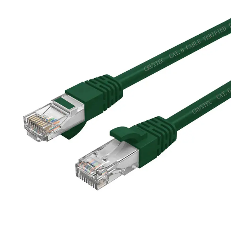 Cruxtec Cat6 Ethernet Cable 0.3M - Dark Green (Rc6-003-Dg) 1
