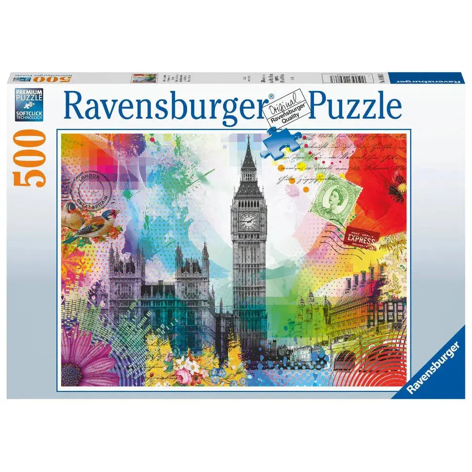 Ravensburger 500Pc London Postcard Puzzle 1