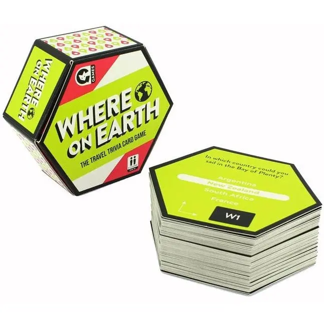 Ginger Fox Hex Games - Where On Earth? Game 1