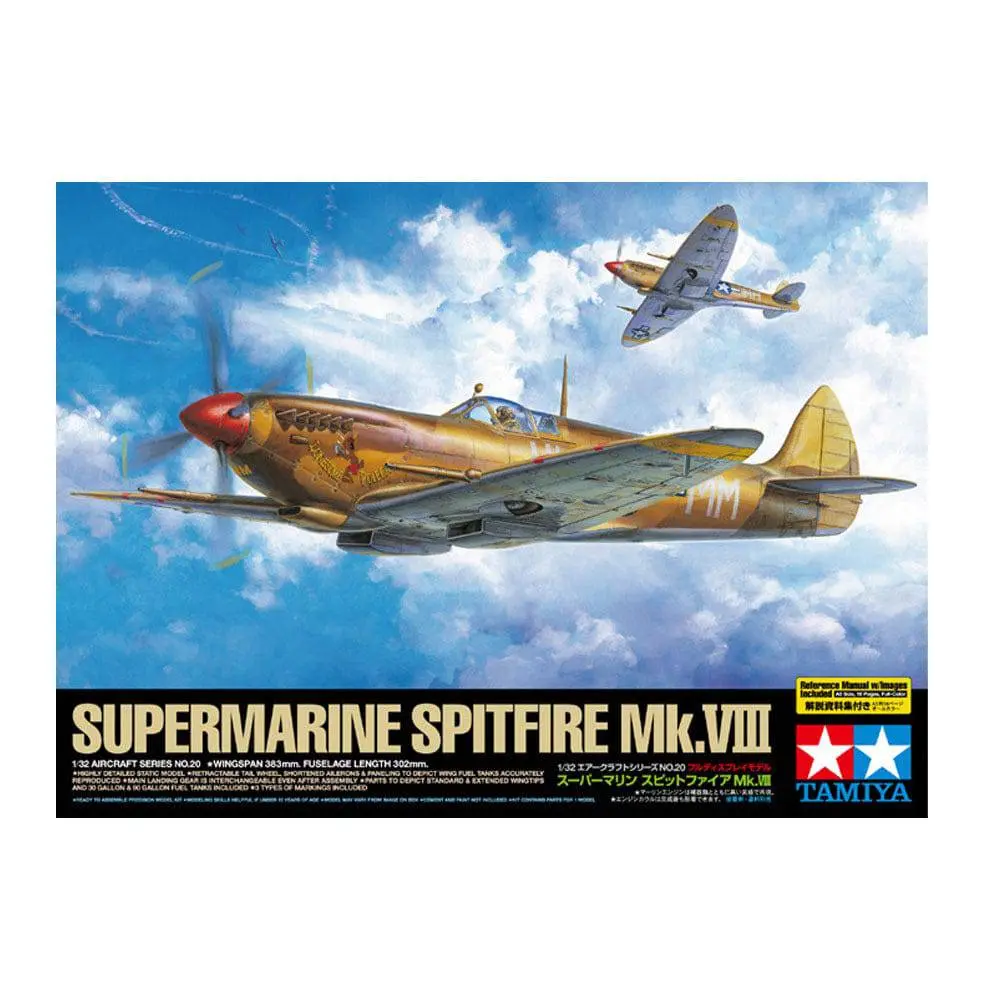 Tamiya 1/32 Supermarine Spitfire Mk.Viii With Australian Decals 1
