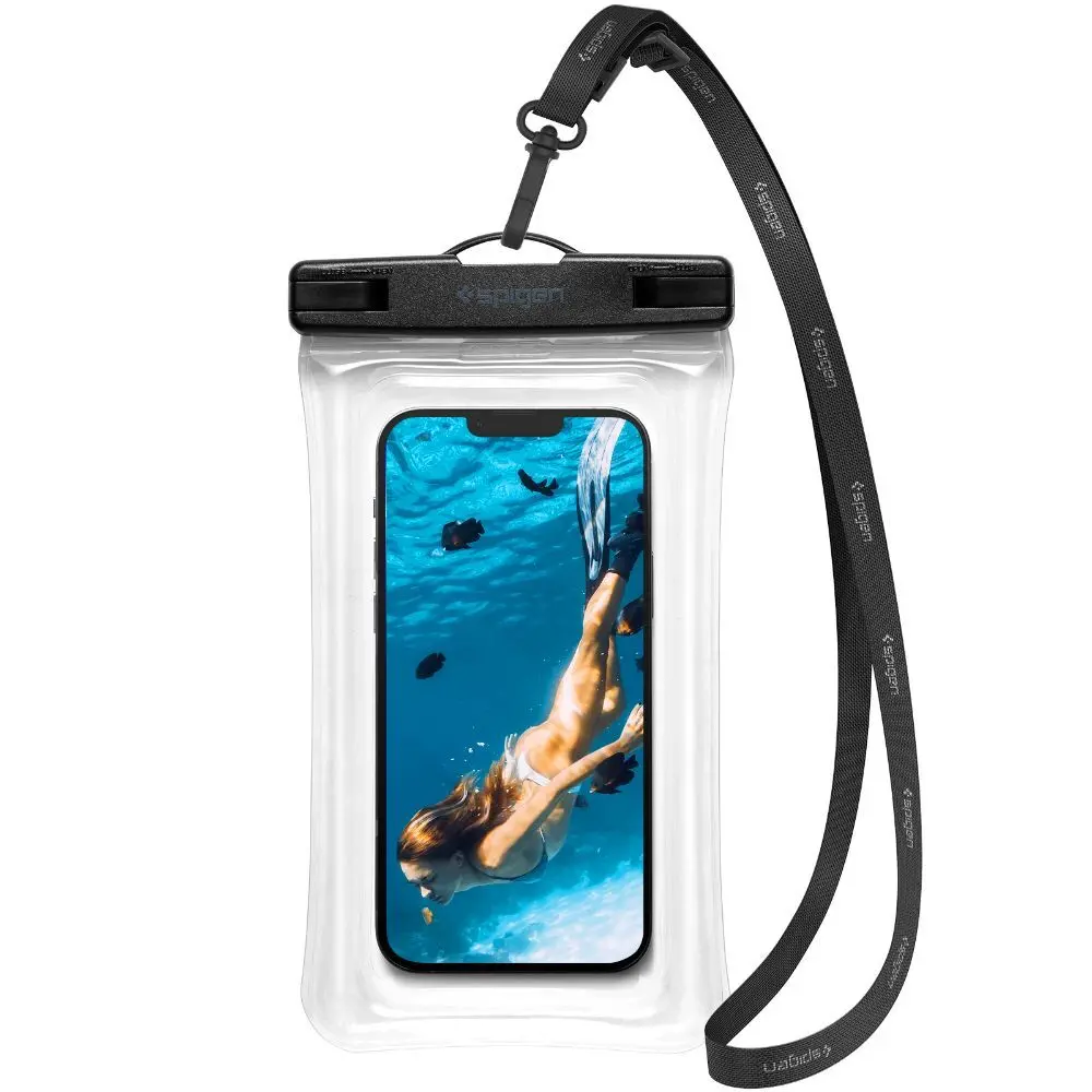 Spigen Universal Summer Series Aqua Shield A610 Bags And Sleeves - Clear 1