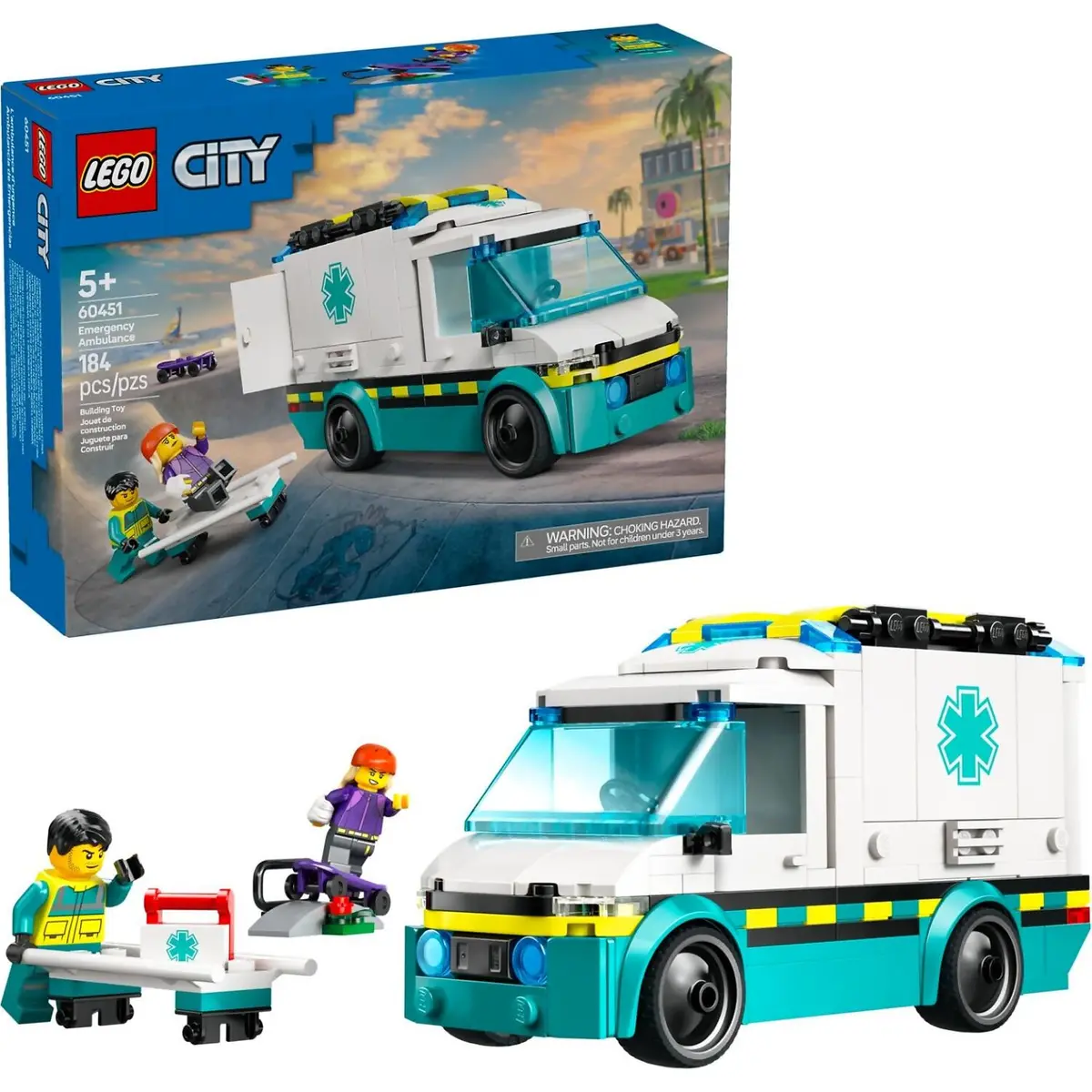 Lego 60451 Emergency Ambulance - City 1