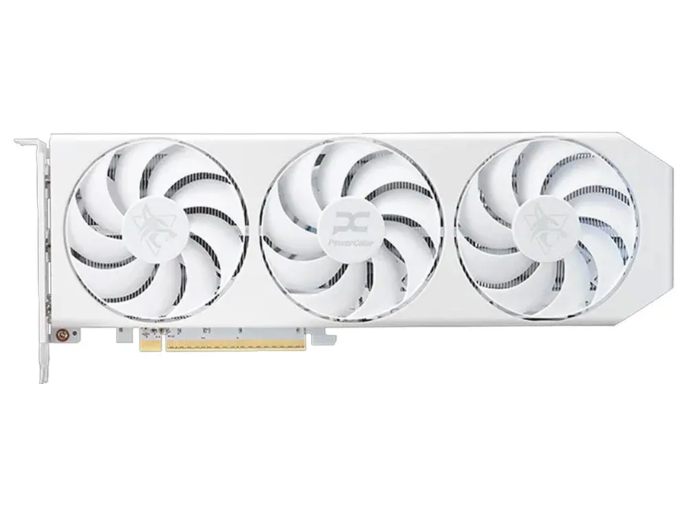Powercolor Hellhound Radeon Rx 9060 Xt White Oc 16Gb Gddr6 Graphics Card 2
