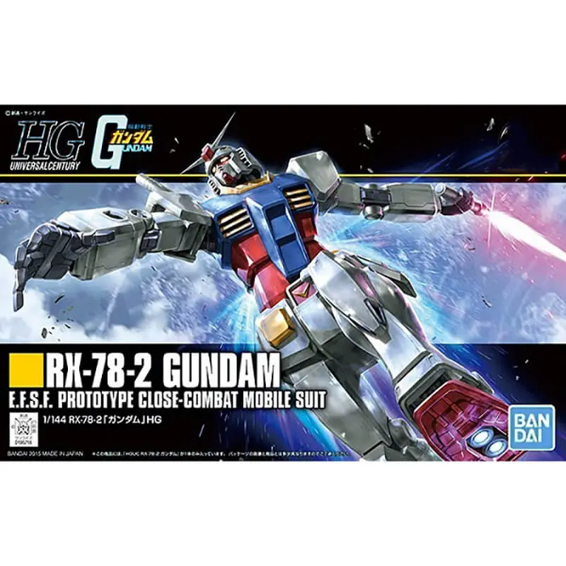 Hguc 1/144 Rx-78-2 Gundam 1