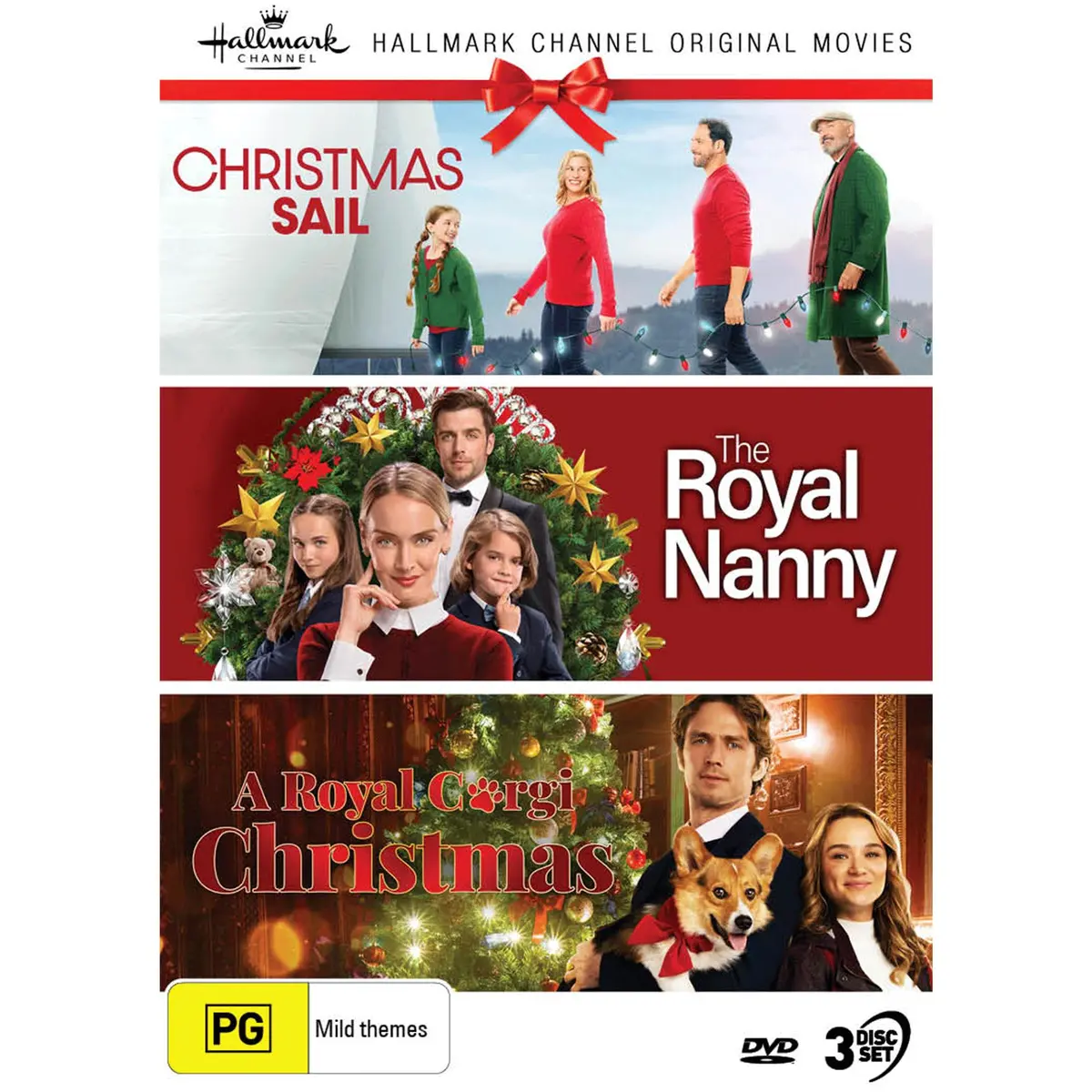 Hallmark Christmas Collection #29 (Christmas Sail / The Royal Nanny / A Royal Corgi Christmas) 1
