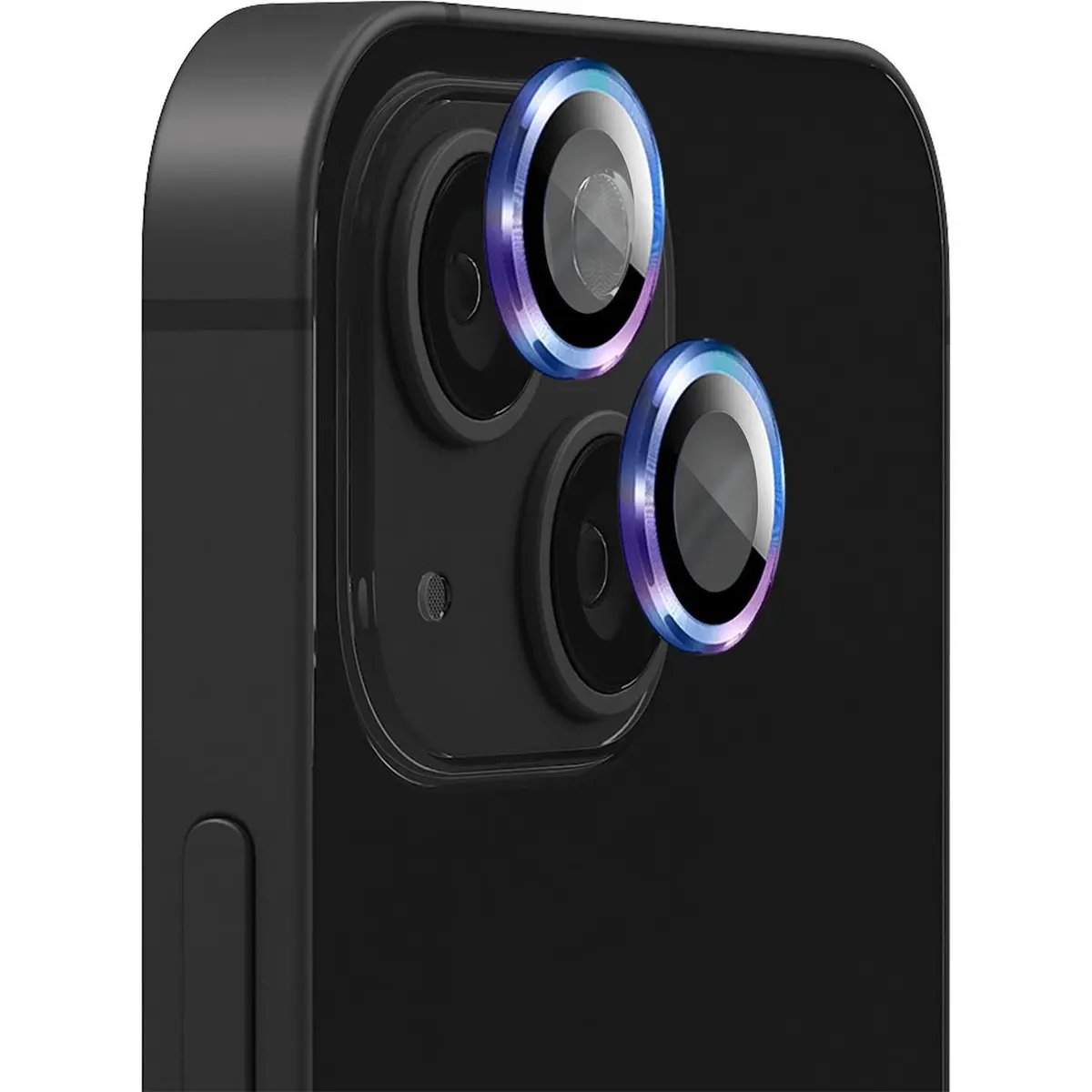 Efm Camera Lens Armour For Iphone 15/15 Plus (Rainbow) 1