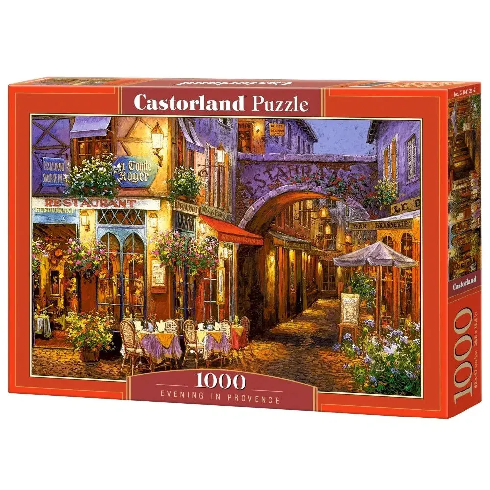 Castorland 1000-Pieces Evening In Provence Puzzle 1