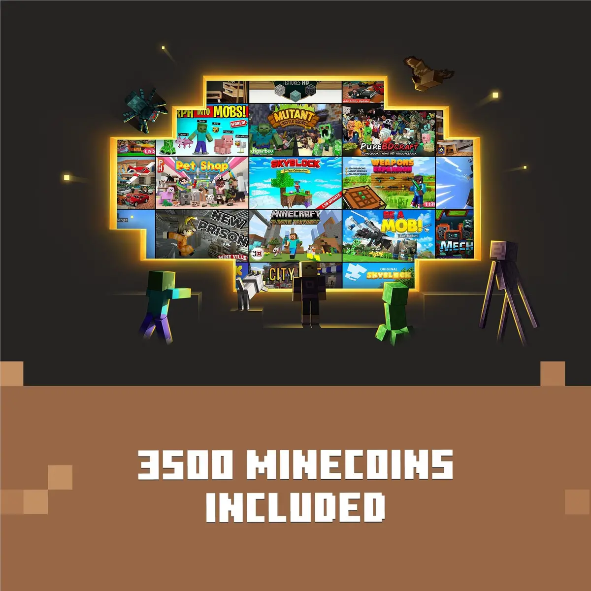 Minecraft + 3500 Minecoins Bundle 2