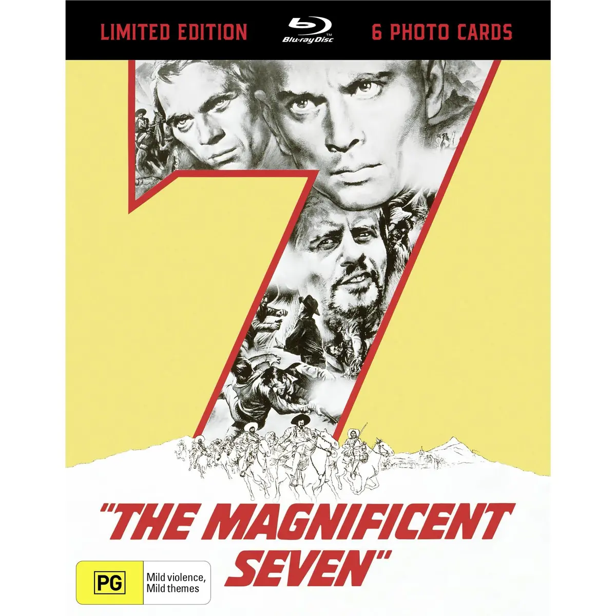 Magnificent Seven, The (1960) - Limited Edition Blu-Ray (Hard Slipcase & Art Cards) 1