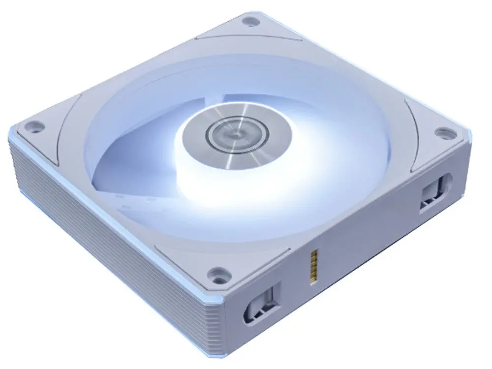 Lian Li Uni Fan Cl Wireless 120Mm Argb Reverse Blade Pwm Fan - White 2