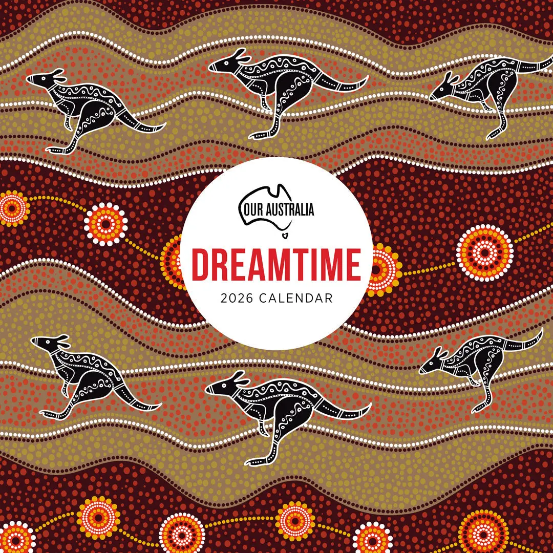 Paper Pocket Our Australia Dreamtime 2026 Calendar 1