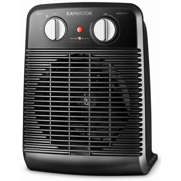 Kambrook 2400W Upright Electric Fan Heater 1