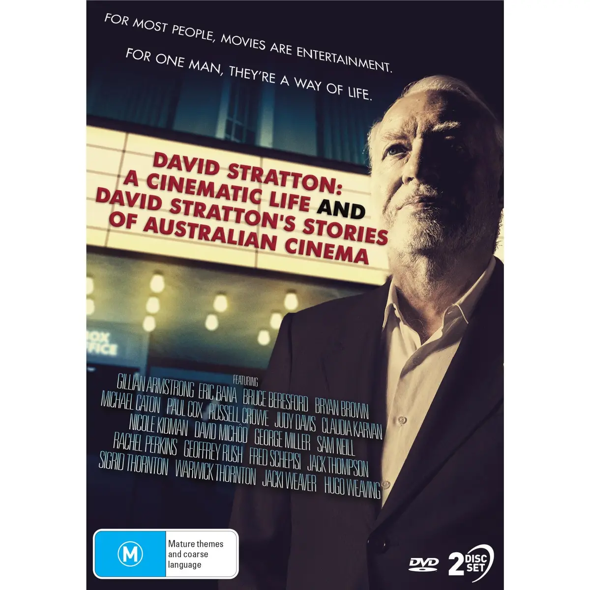 David Stratton: A Cinematic Life & David Stratton's Stories Of Australian Cinema 1