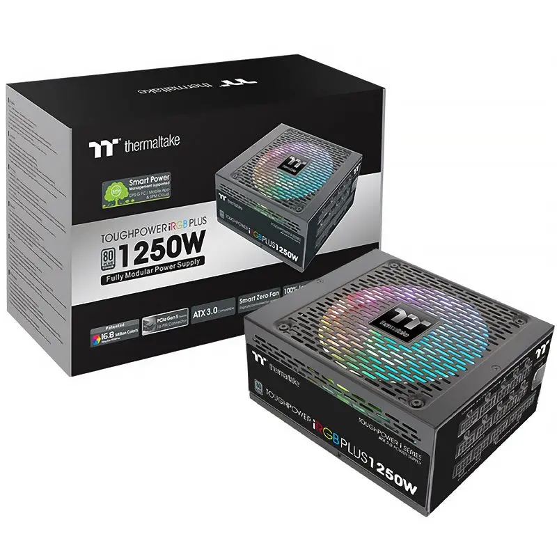 Thermaltake 1250W Toughpower Irgb Plus 80+ Titanium Power Supply 1