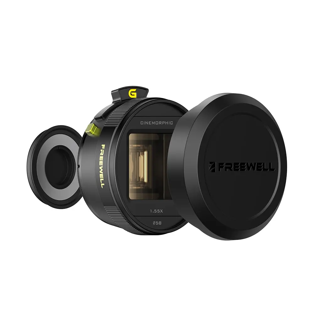 Freewell Steven Divish 1.55X Pro Cine Anamorphic 3-In-1 Lens With 17Mm Mount 2