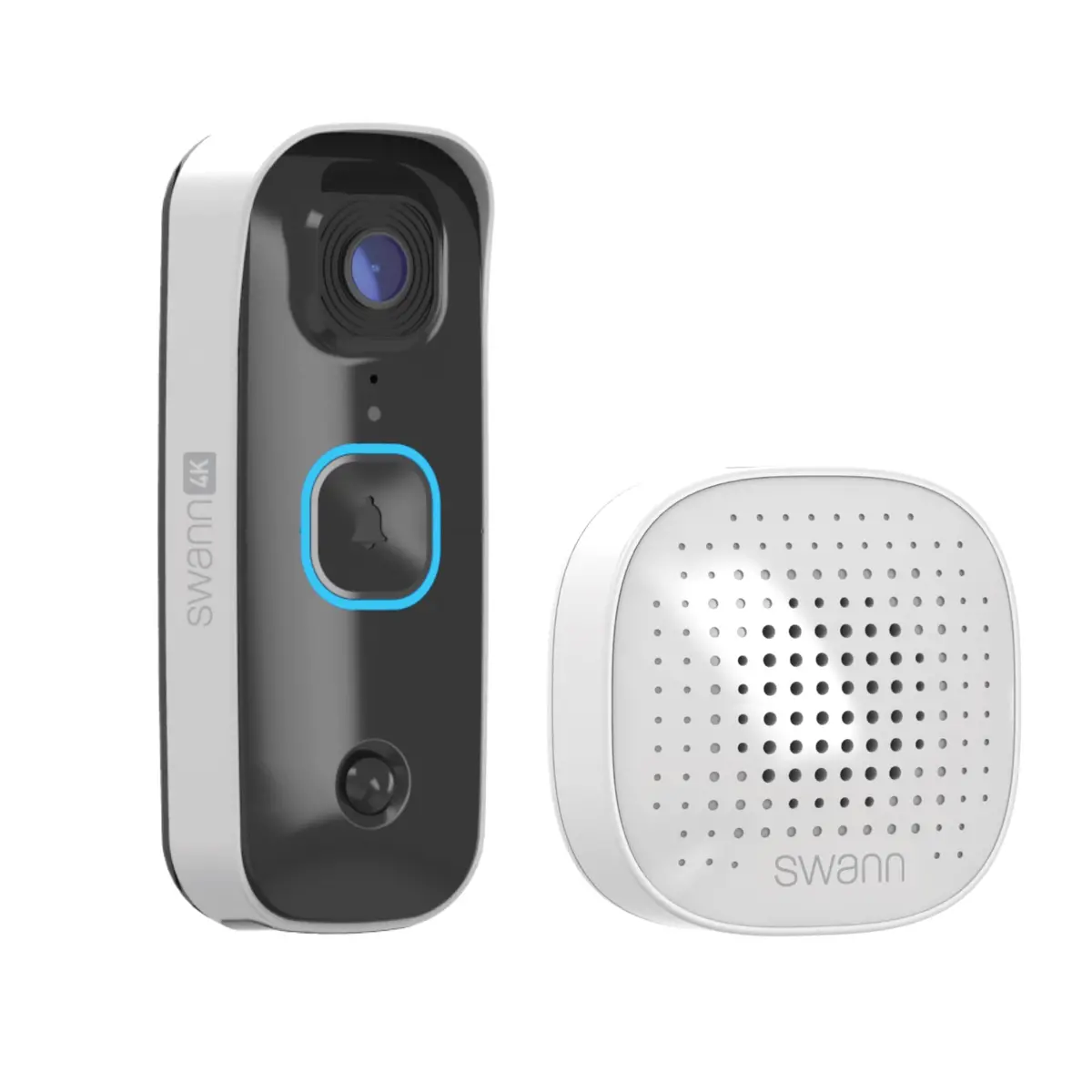 Swann Buddy 4K Video Doorbell With Chime 1