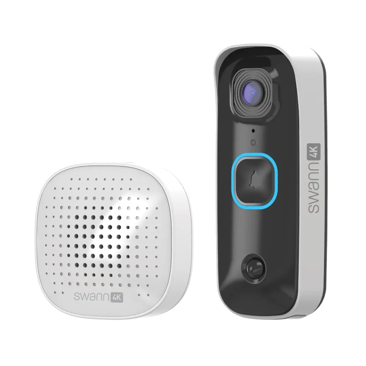 Swann Buddy 4K Video Doorbell With Chime 2