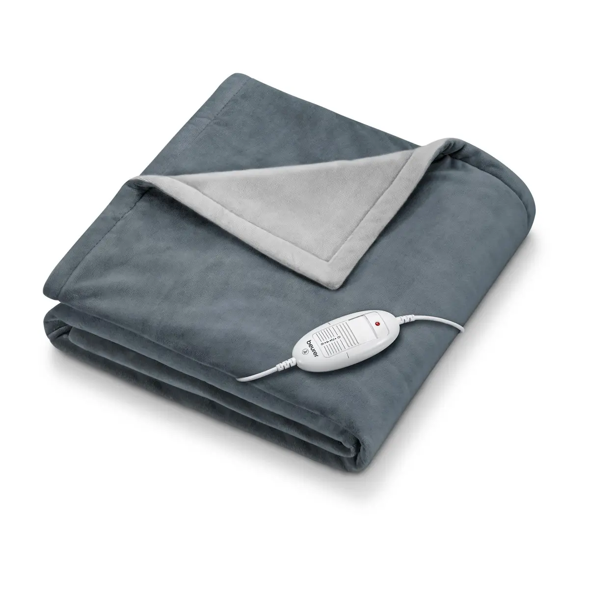 Beurer Hd75dg Heated Throw Blanket (Dark Grey) 1