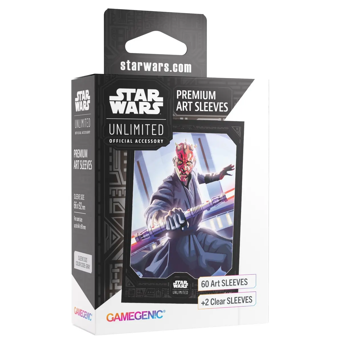 Gamegenic Star Wars Unlimited Premium Art Sleeves - Darth Maul 1